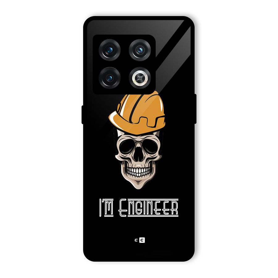 I Am Engineer Glass Back Case for OnePlus 10 Pro 5G