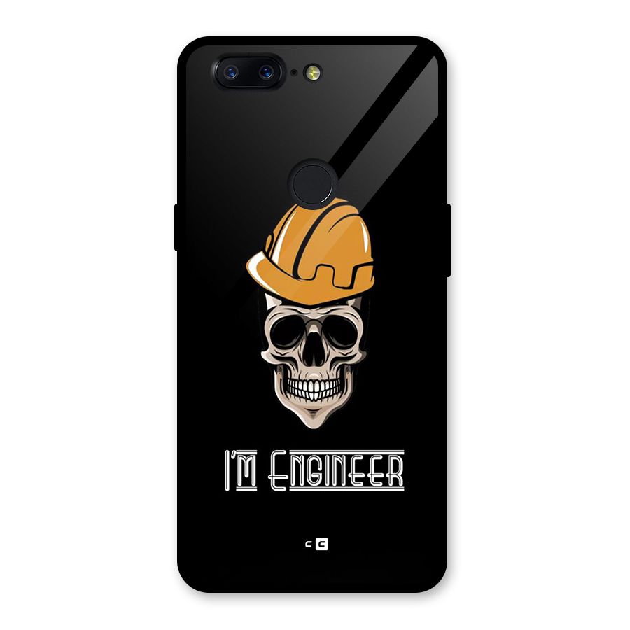 I Am Engineer Glass Back Case for OnePlus 5T