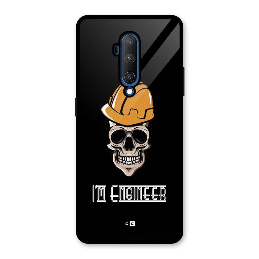 I Am Engineer Glass Back Case for OnePlus 7T Pro
