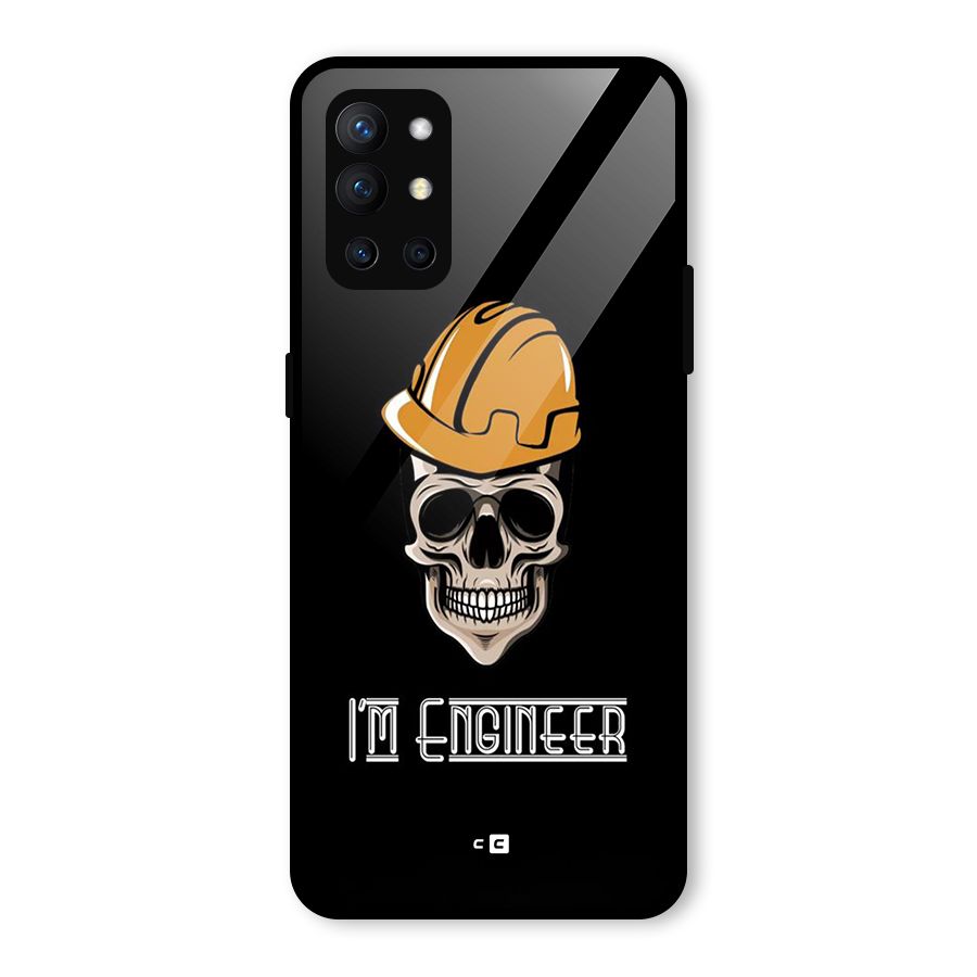 I Am Engineer Glass Back Case for OnePlus 9R