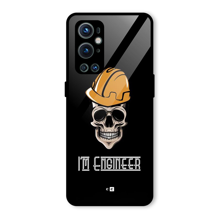 I Am Engineer Glass Back Case for OnePlus 9 Pro