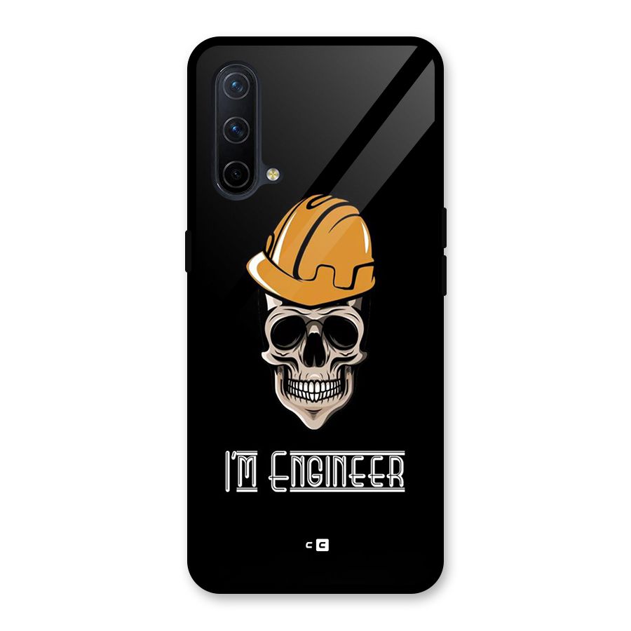 I Am Engineer Glass Back Case for OnePlus Nord CE 5G