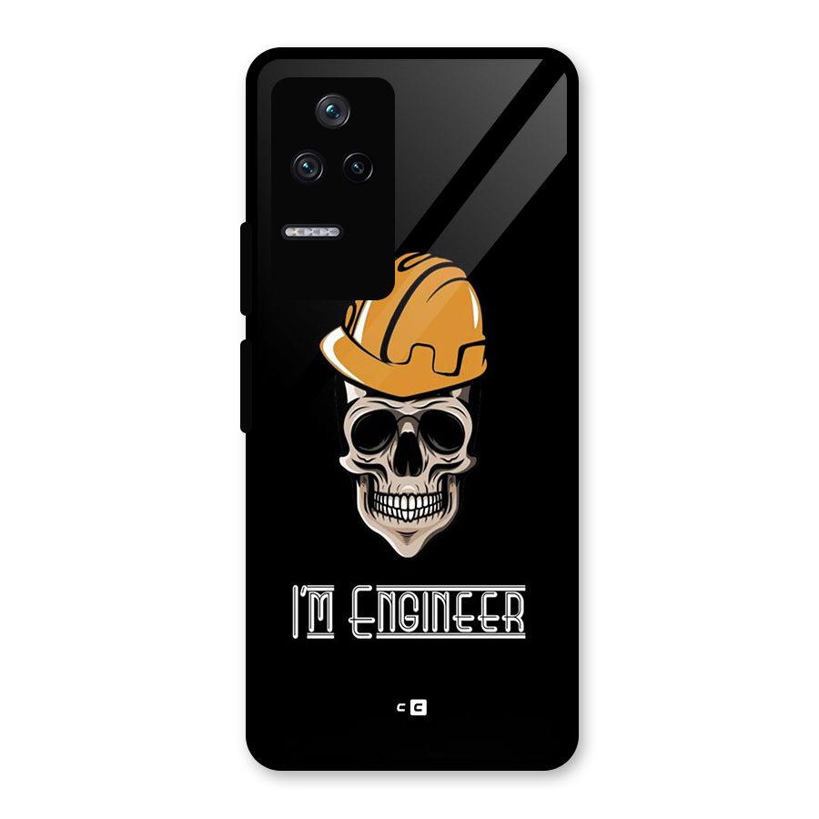 I Am Engineer Glass Back Case for Poco F4 5G