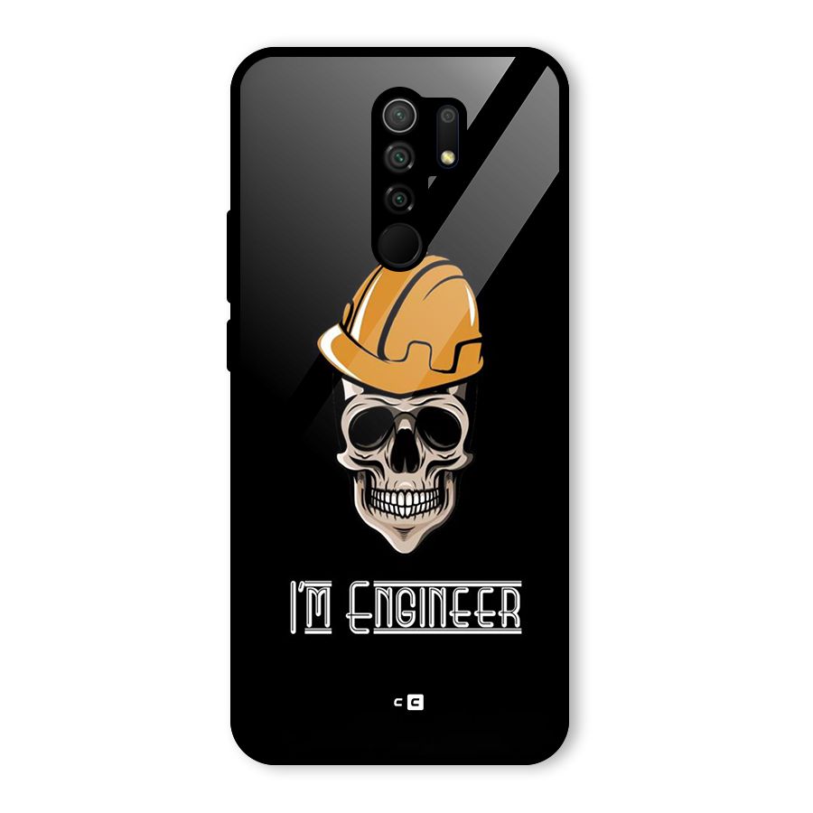 I Am Engineer Glass Back Case for Poco M2
