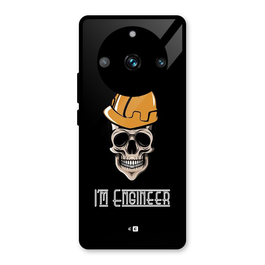 I Am Engineer Glass Back Case for Realme 11 Pro Plus