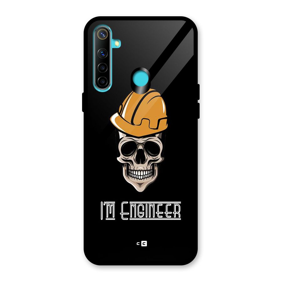 I Am Engineer Glass Back Case for Realme Narzo 10