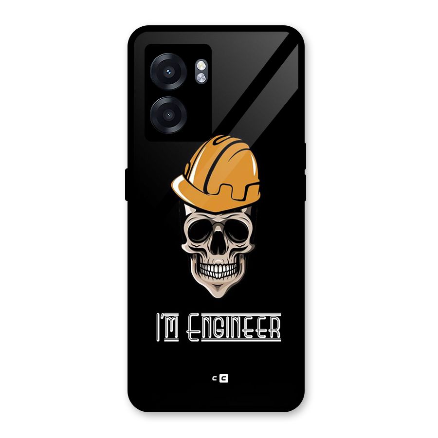 I Am Engineer Glass Back Case for Realme Narzo 50 5G
