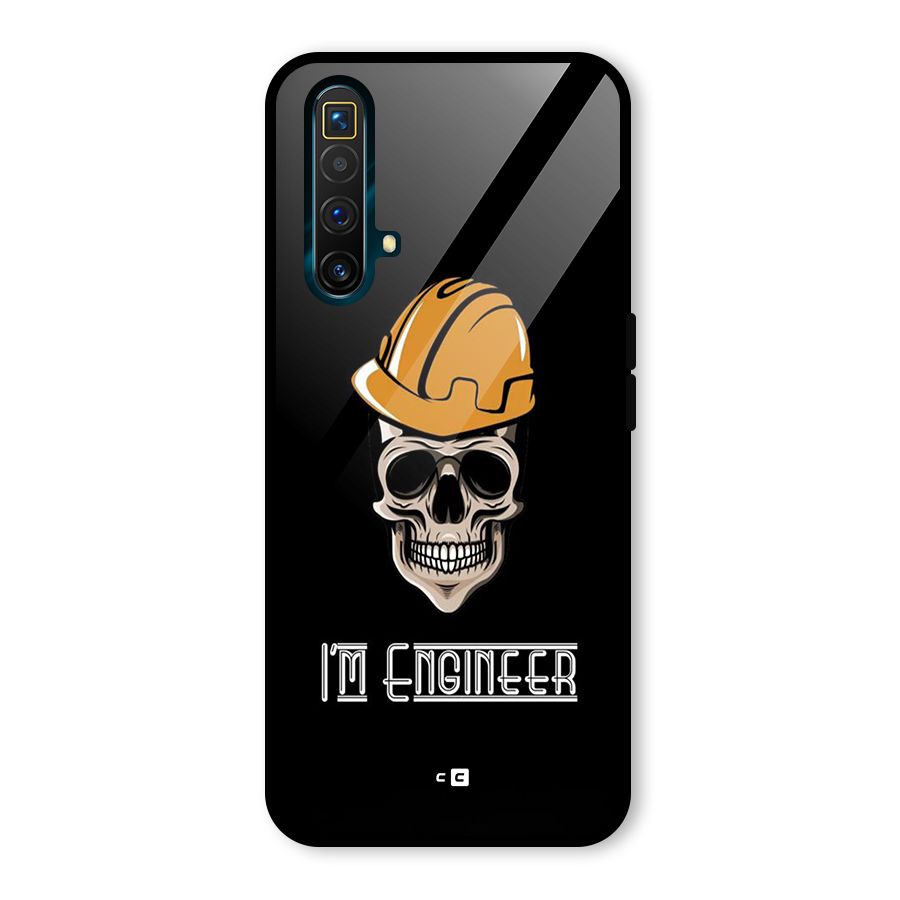 I Am Engineer Glass Back Case for Realme X3