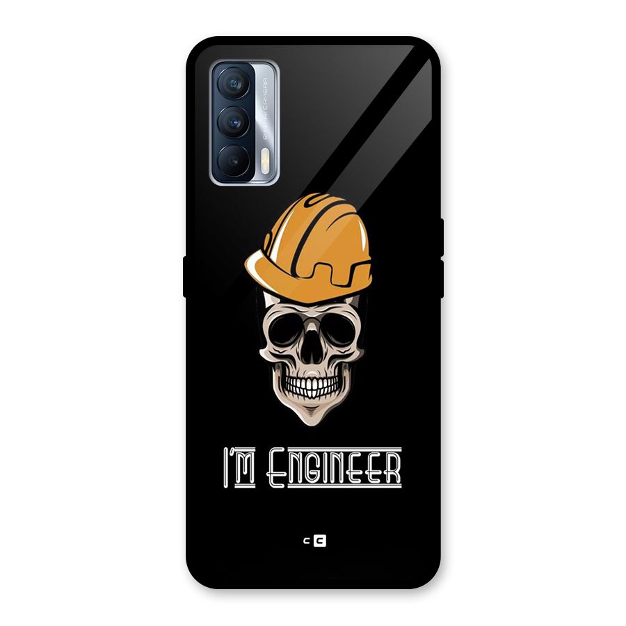 I Am Engineer Glass Back Case for Realme X7