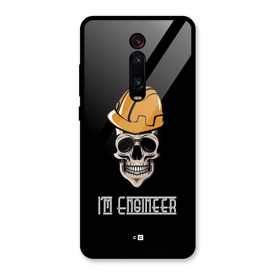 I Am Engineer Glass Back Case for Redmi K20