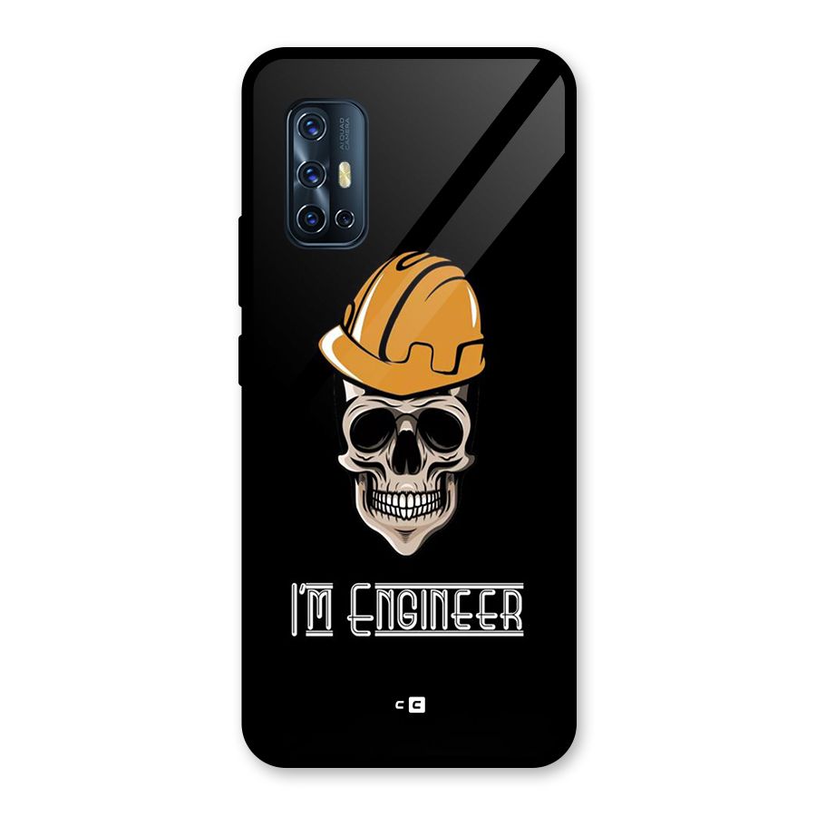I Am Engineer Glass Back Case for Vivo V17