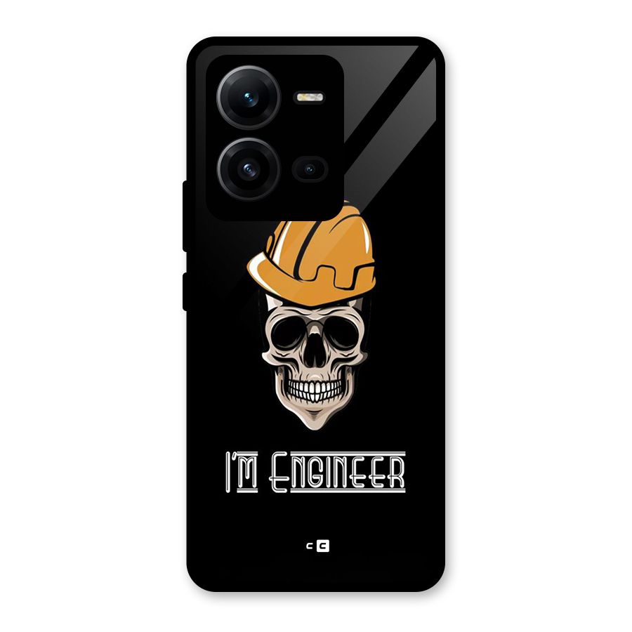 I Am Engineer Glass Back Case for Vivo V25