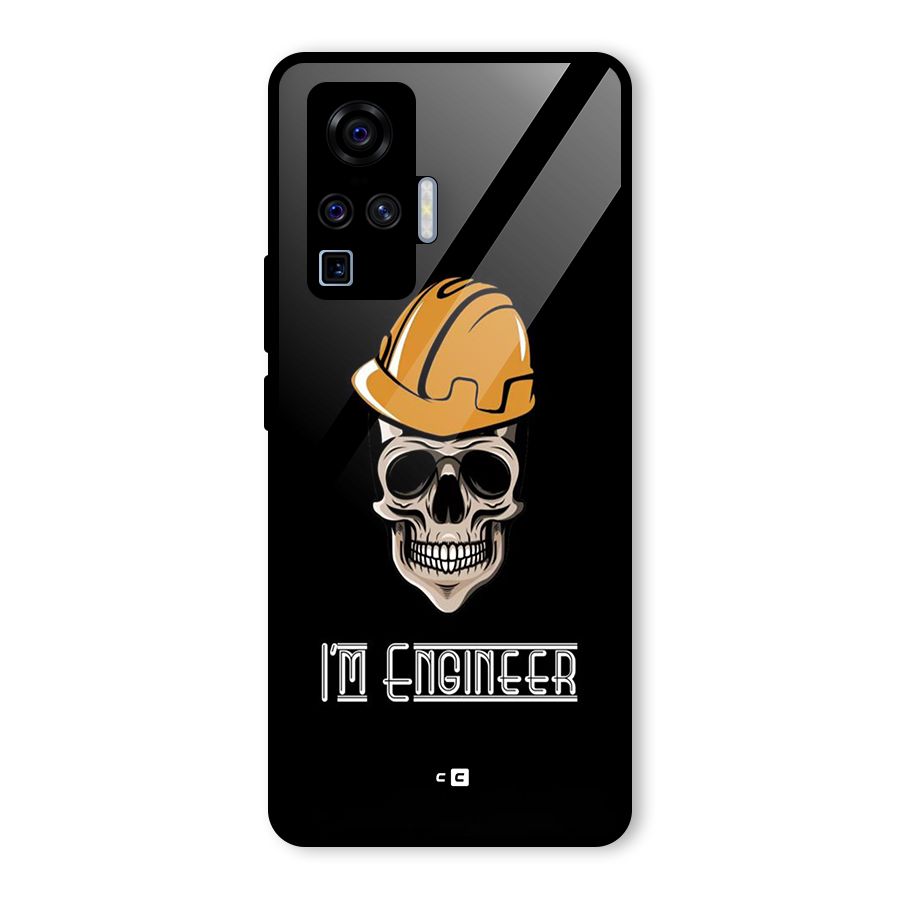 I Am Engineer Glass Back Case for Vivo X50 Pro