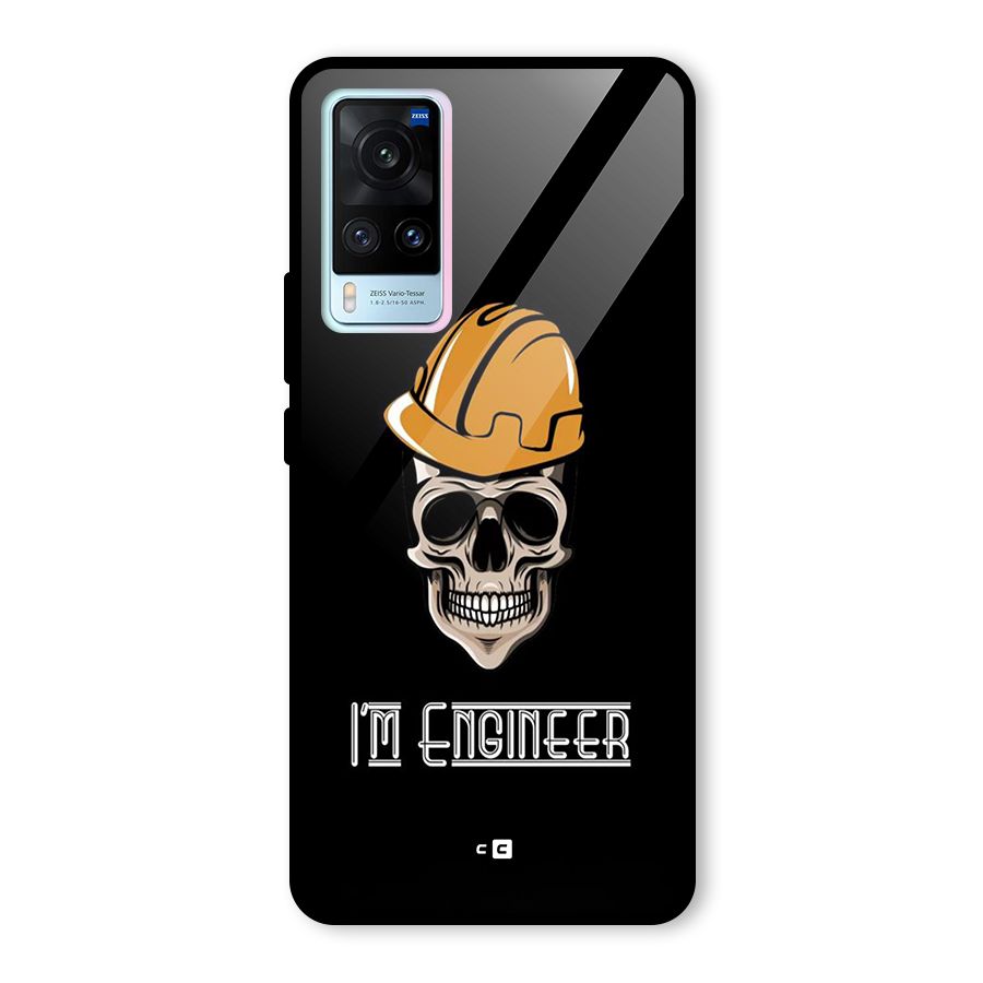 I Am Engineer Glass Back Case for Vivo X60