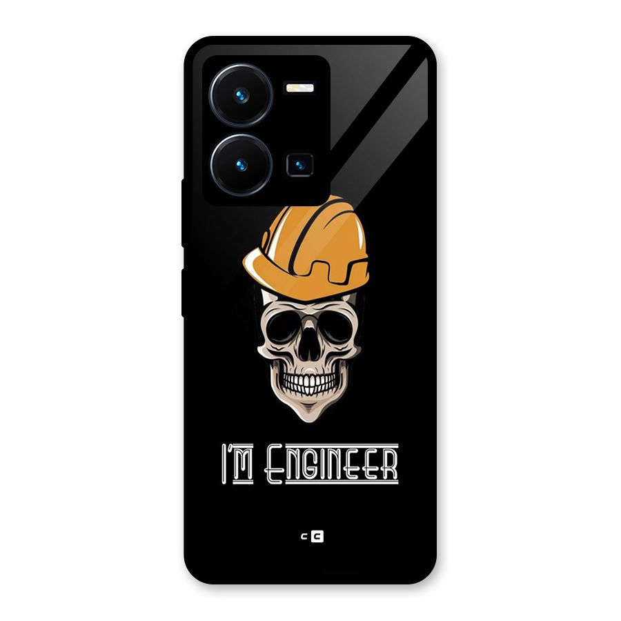 I Am Engineer Glass Back Case for Vivo Y35