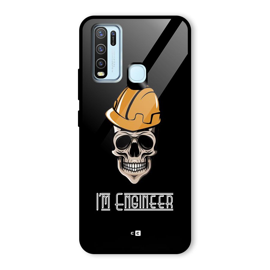 I Am Engineer Glass Back Case for Vivo Y50