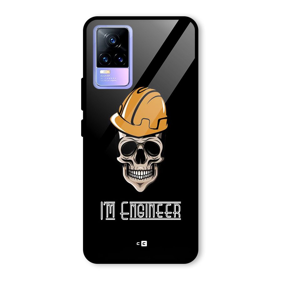 I Am Engineer Glass Back Case for Vivo Y73