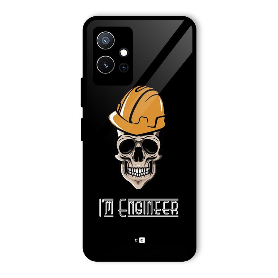 I Am Engineer Glass Back Case for Vivo Y75 5G