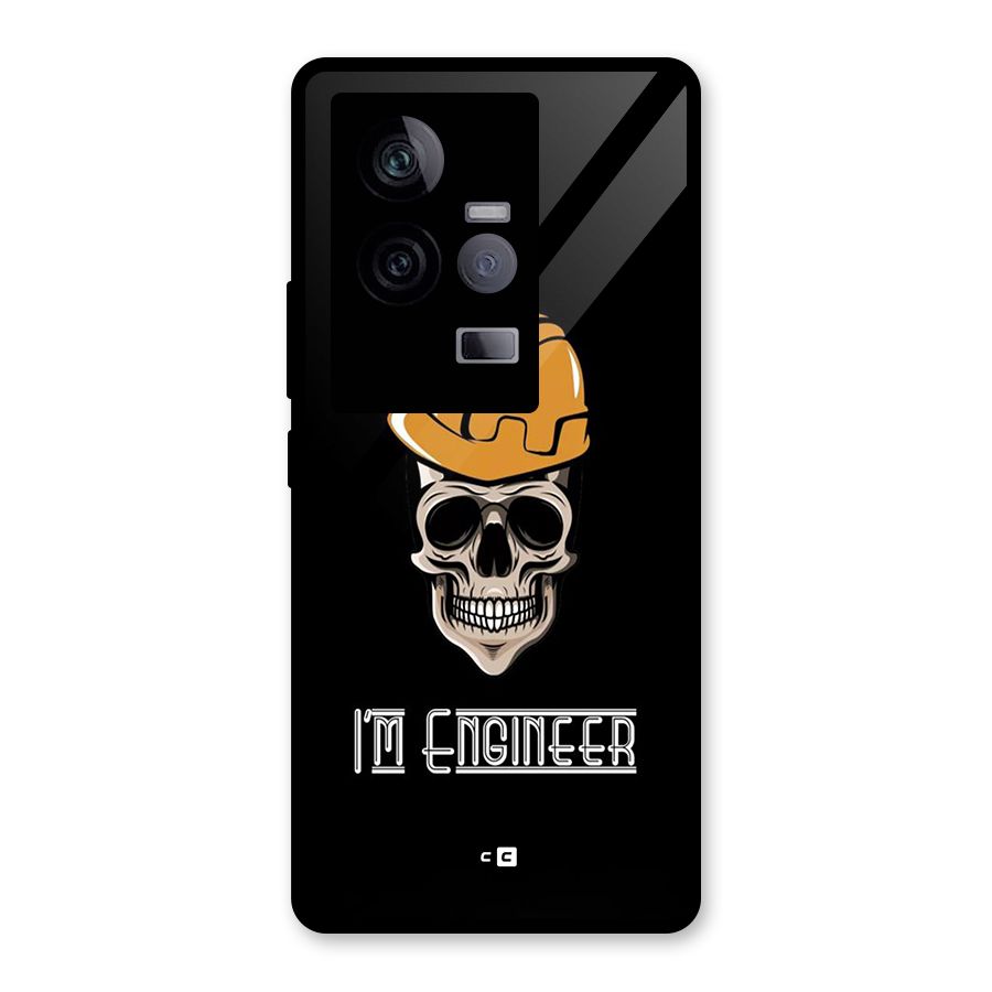 I Am Engineer Glass Back Case for Vivo iQOO 11 5G