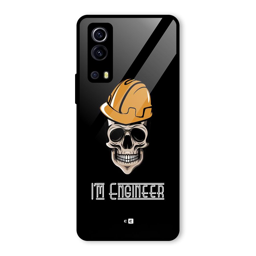 I Am Engineer Glass Back Case for Vivo iQOO Z3