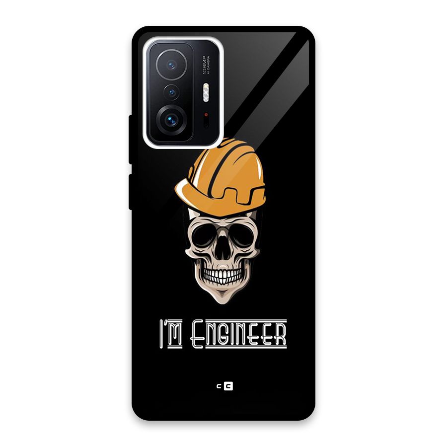 I Am Engineer Glass Back Case for Xiaomi 11T Pro
