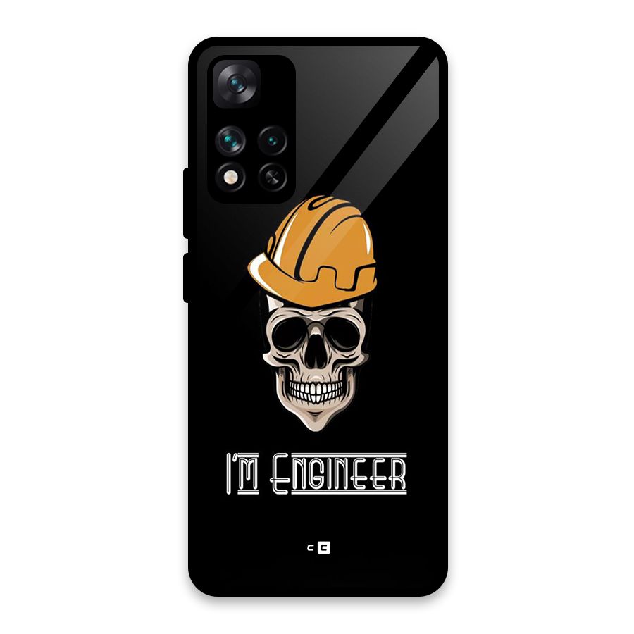 I Am Engineer Glass Back Case for Xiaomi 11i HyperCharge 5G