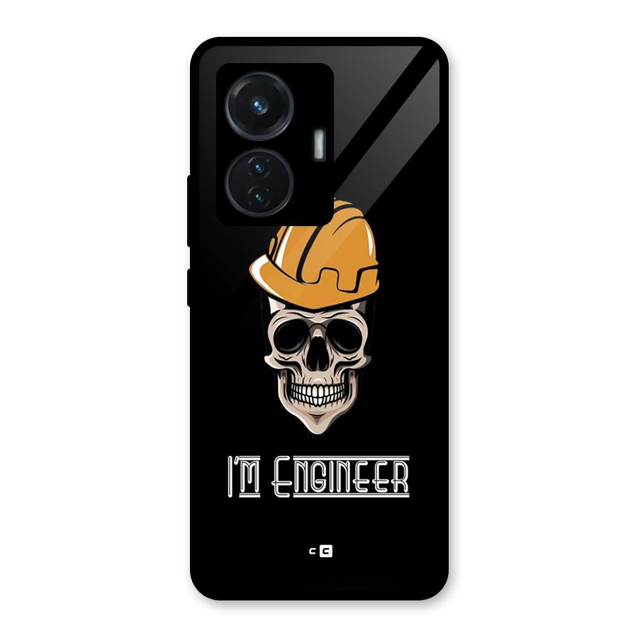 I Am Engineer Glass Back Case for iQOO Z6 44W