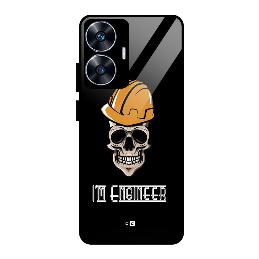 I Am Engineer Glass Back Case for realme C55