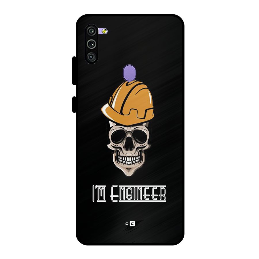 I Am Engineer Metal Back Case for Galaxy M11