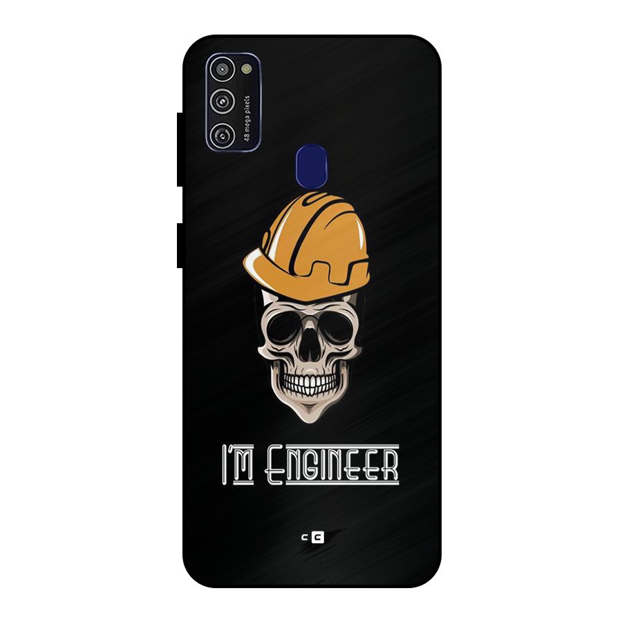 I Am Engineer Metal Back Case for Galaxy M30s