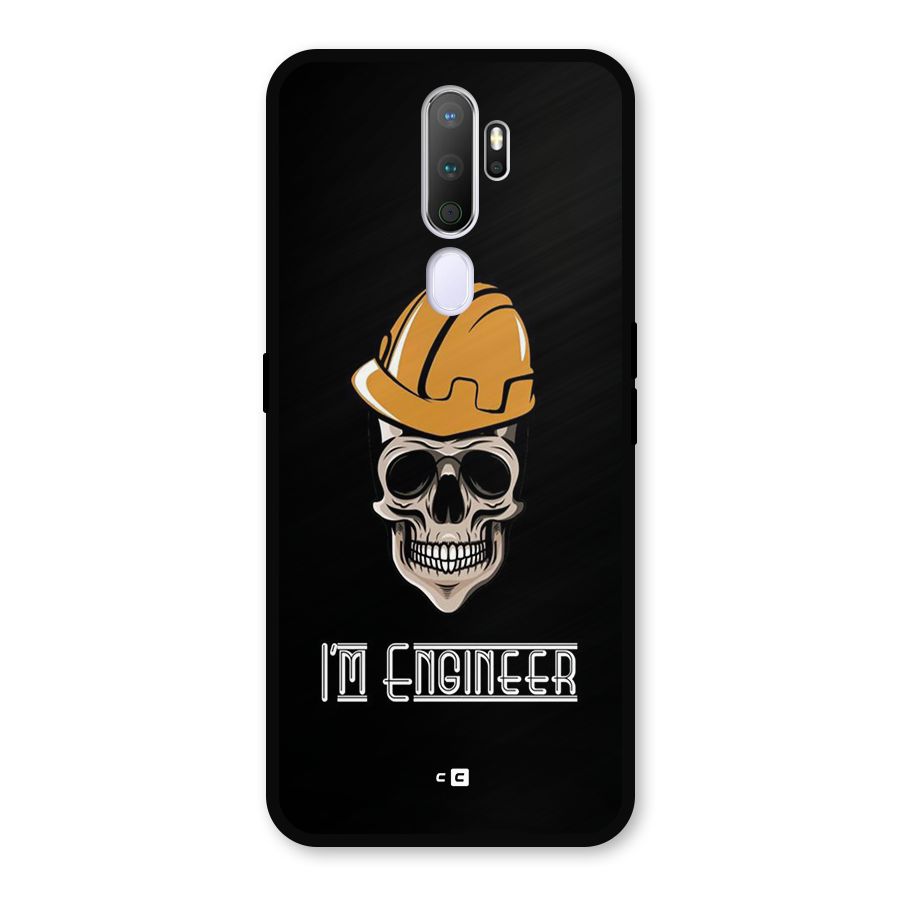 I Am Engineer Metal Back Case for Oppo A5 (2020)