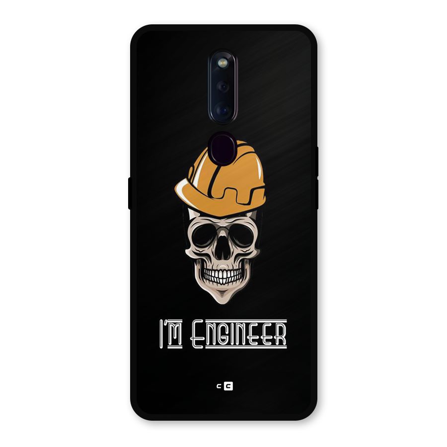 I Am Engineer Metal Back Case for Oppo F11 Pro