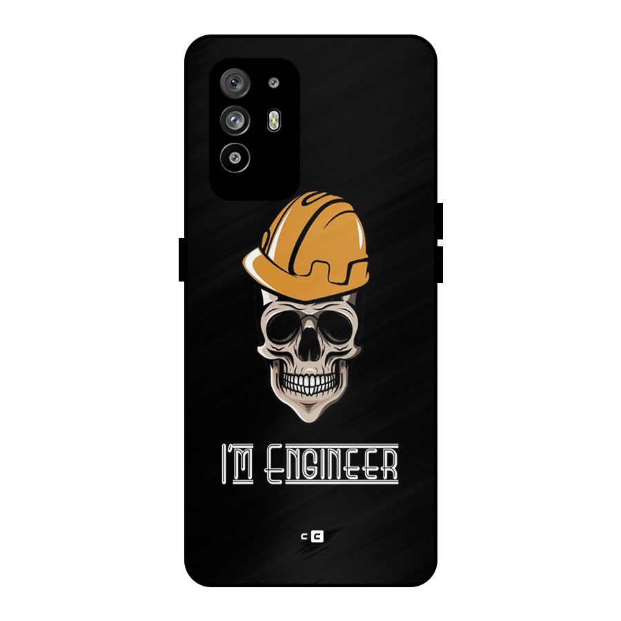 I Am Engineer Metal Back Case for Oppo F19 Pro Plus 5G