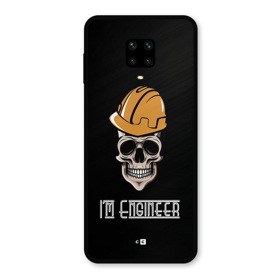 I Am Engineer Metal Back Case for Poco M2