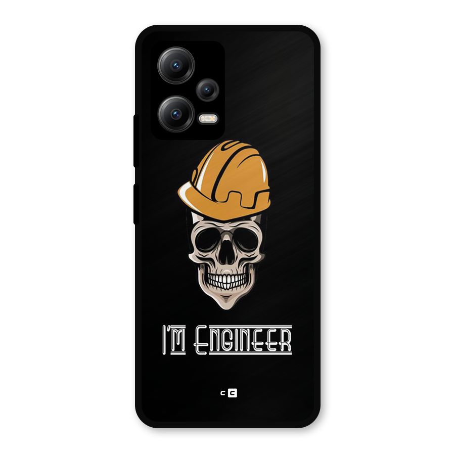 I Am Engineer Metal Back Case for Poco X5