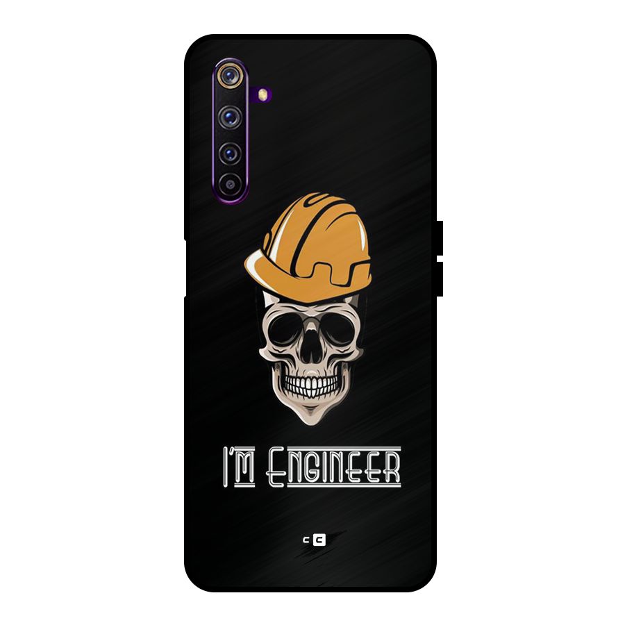 I Am Engineer Metal Back Case for Realme 6 Pro
