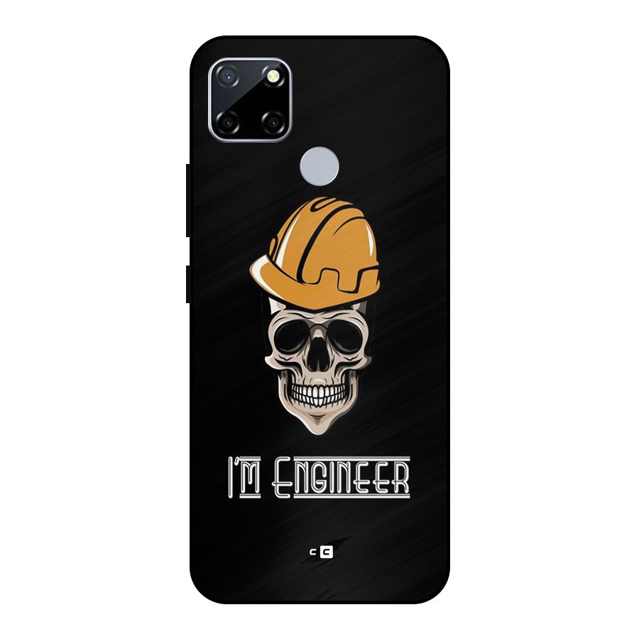 I Am Engineer Metal Back Case for Realme Narzo 30A