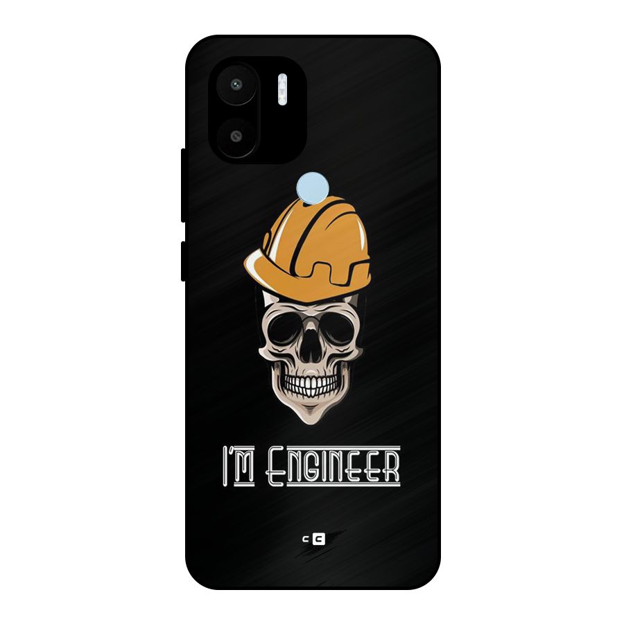 I Am Engineer Metal Back Case for Redmi A2 Plus