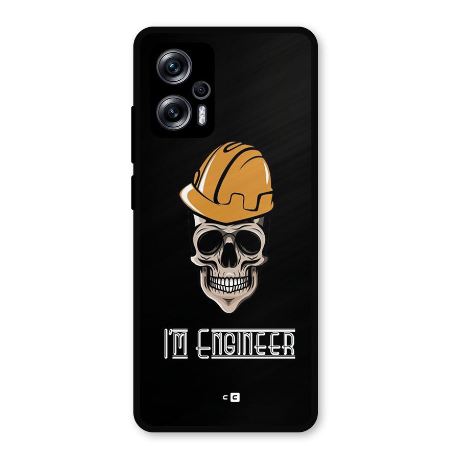 I Am Engineer Metal Back Case for Redmi K50i