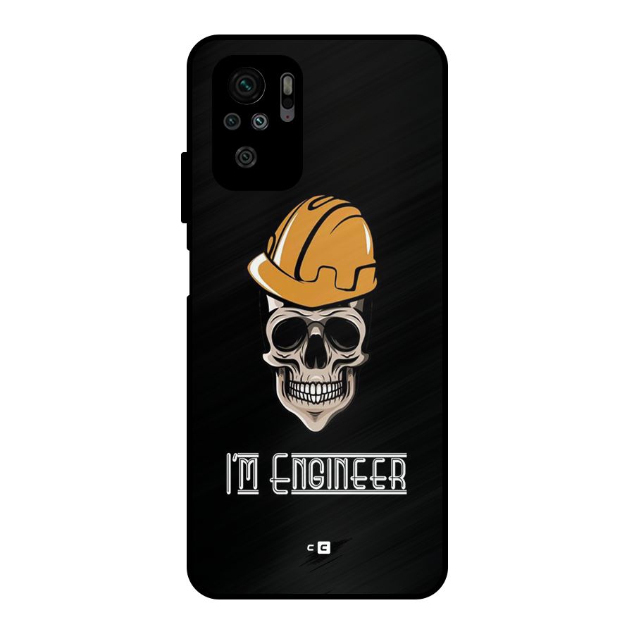 I Am Engineer Metal Back Case for Redmi Note 11 SE