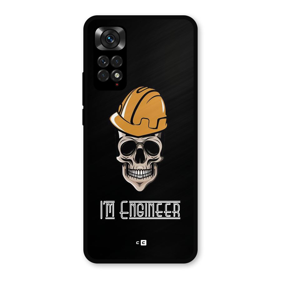 I Am Engineer Metal Back Case for Redmi Note 11s