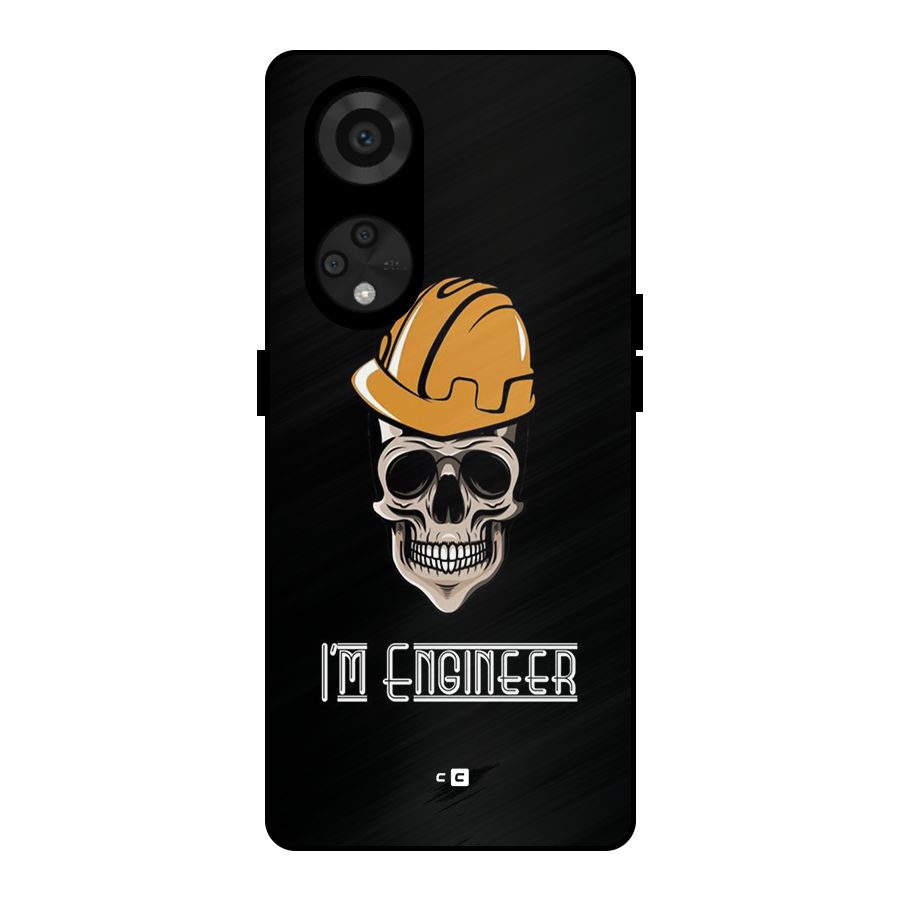 I Am Engineer Metal Back Case for Reno8 T 5G