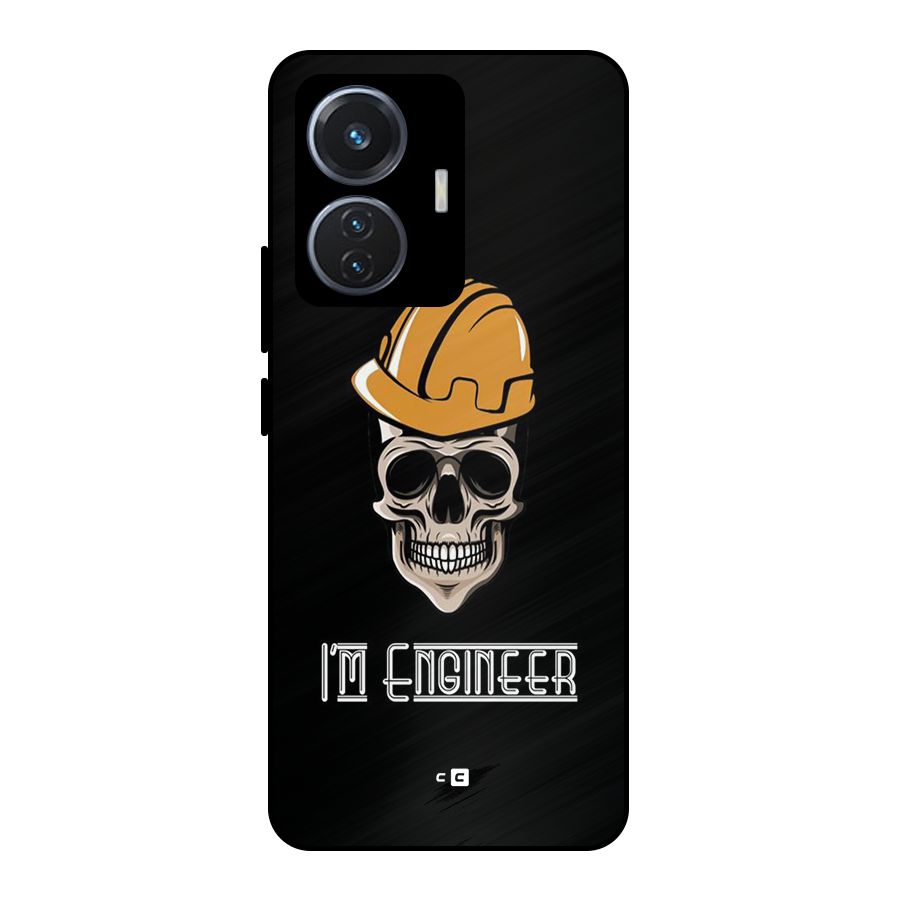 I Am Engineer Metal Back Case for Vivo T1 44W