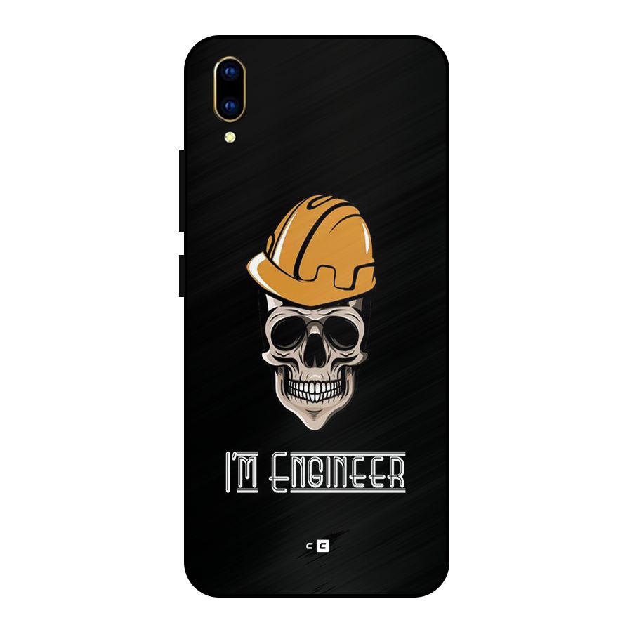 I Am Engineer Metal Back Case for Vivo V11 Pro
