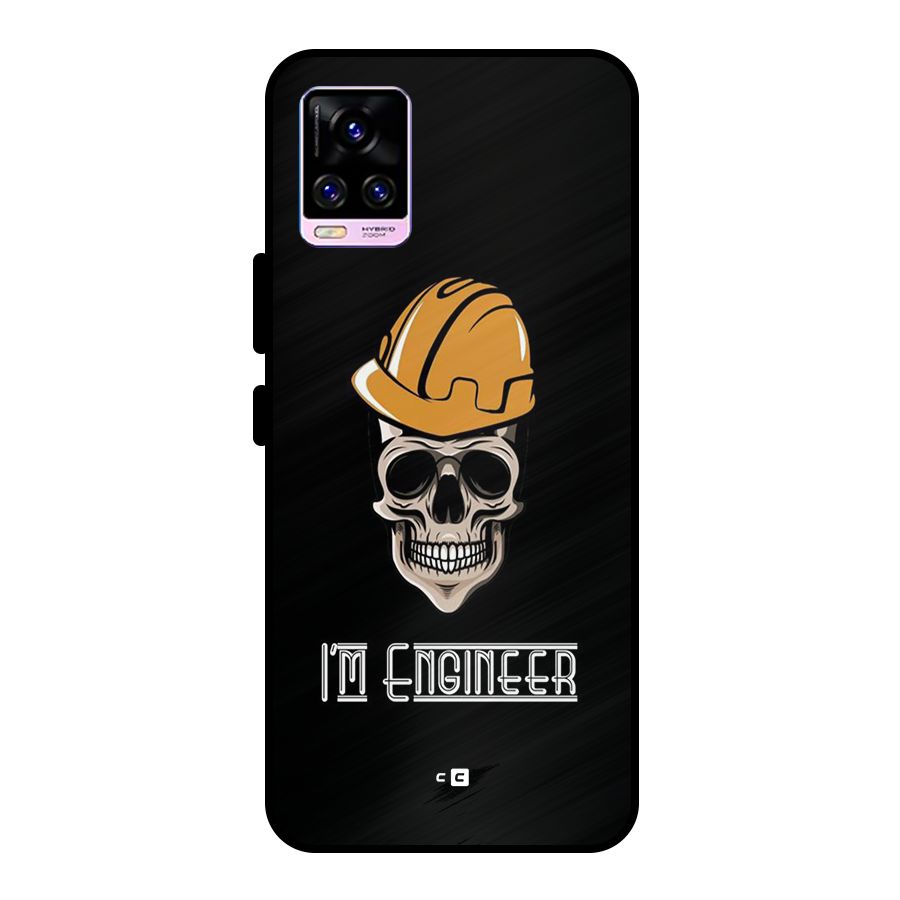 I Am Engineer Metal Back Case for Vivo V20 Pro