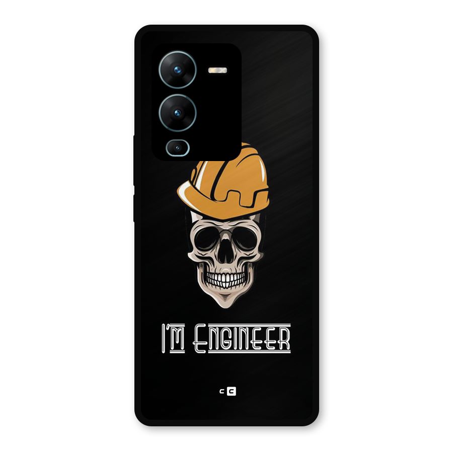 I Am Engineer Metal Back Case for Vivo V25 Pro
