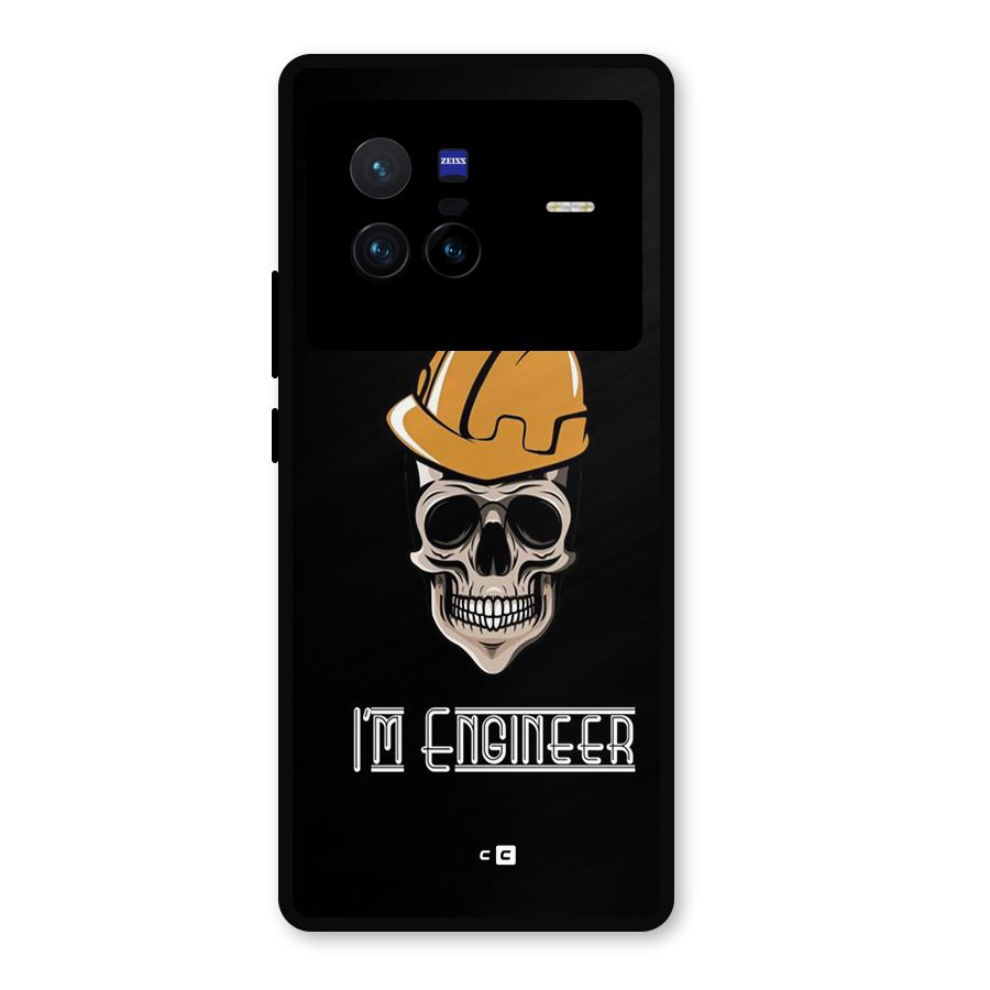 I Am Engineer Metal Back Case for Vivo X80