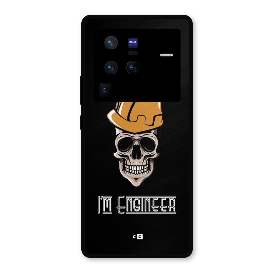 I Am Engineer Metal Back Case for Vivo X80 Pro
