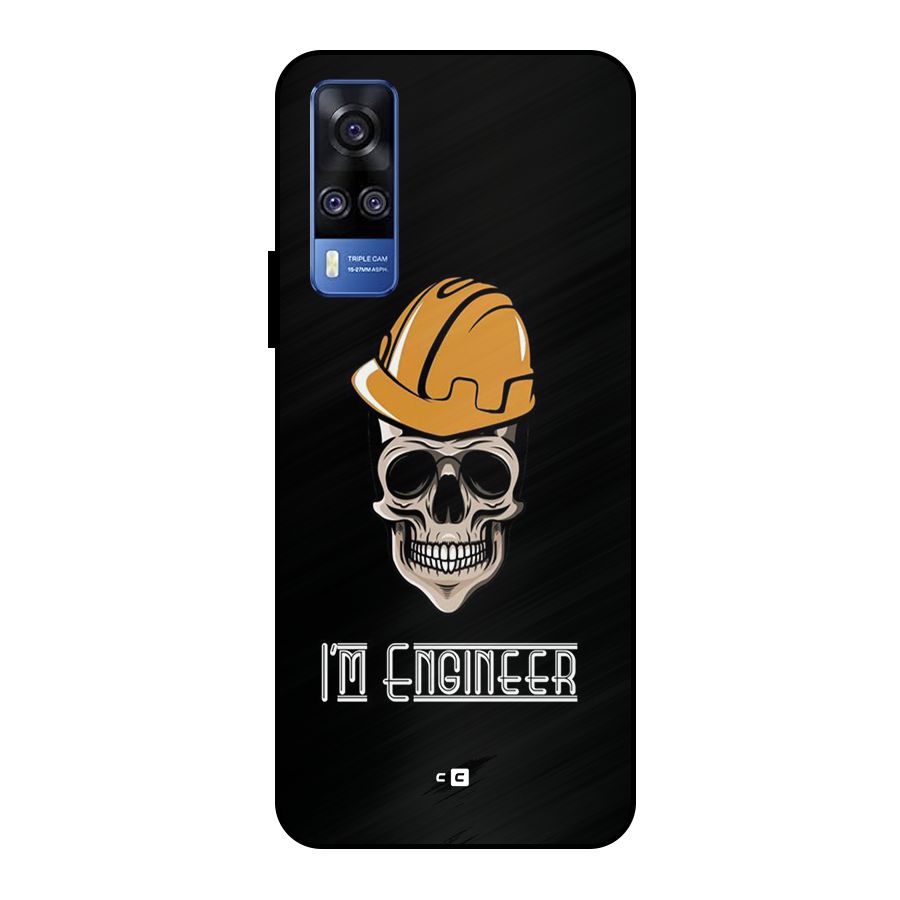I Am Engineer Metal Back Case for Vivo Y51