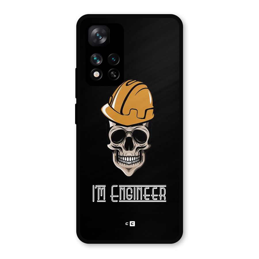 I Am Engineer Metal Back Case for Xiaomi 11i Hypercharge 5G